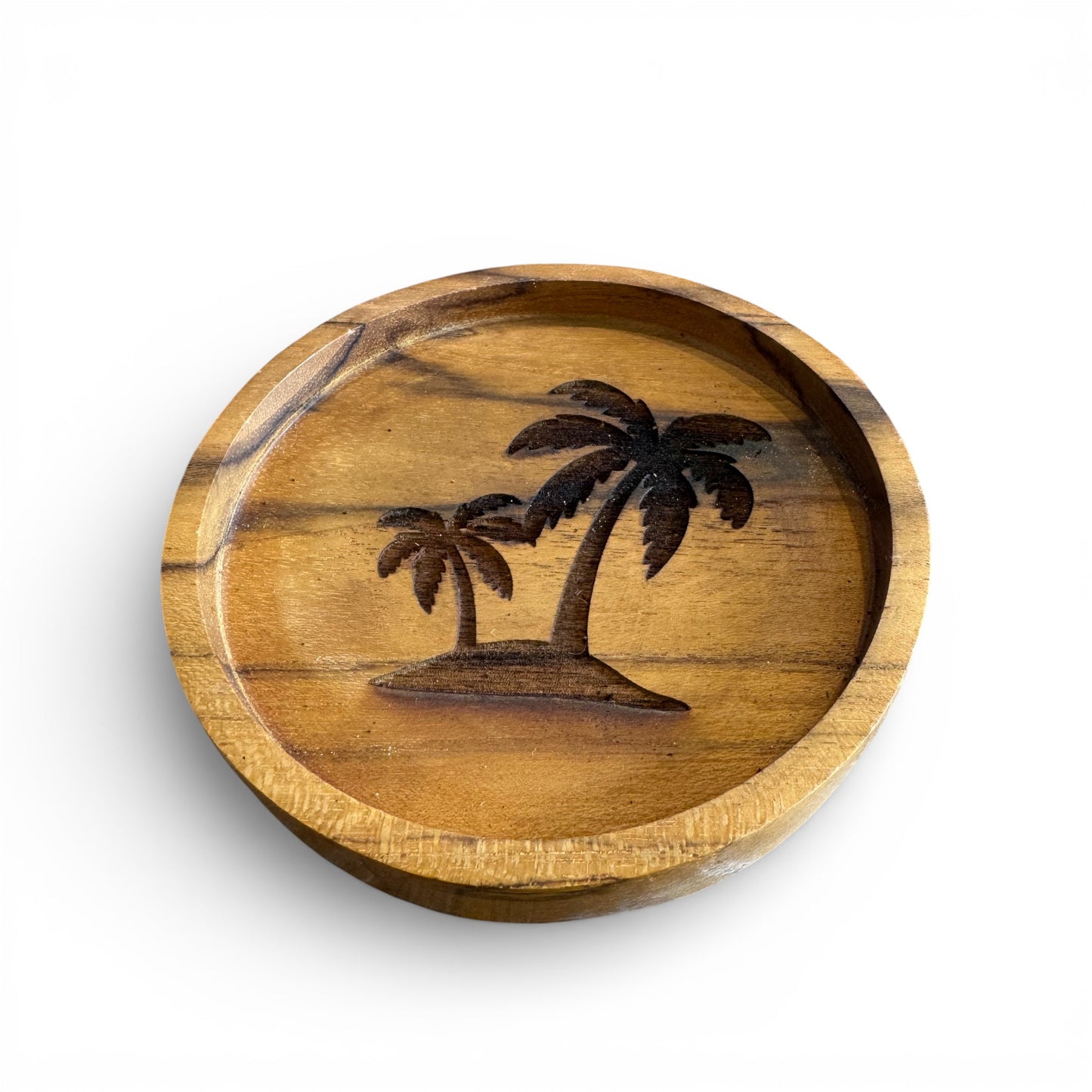 Wooden Palm Coasters