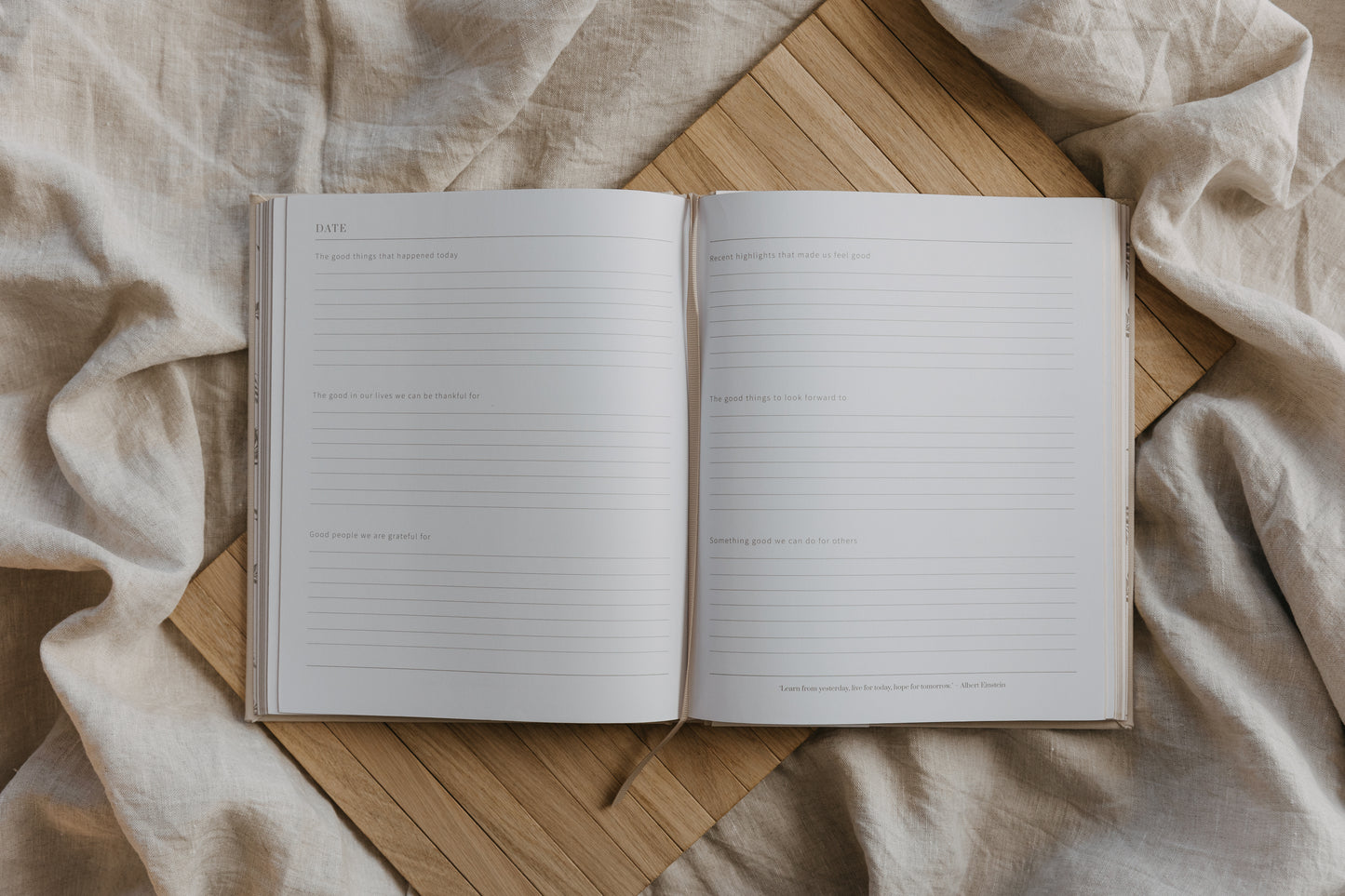 Olive + Page 'All the Good Things' Family Gratitude Journal