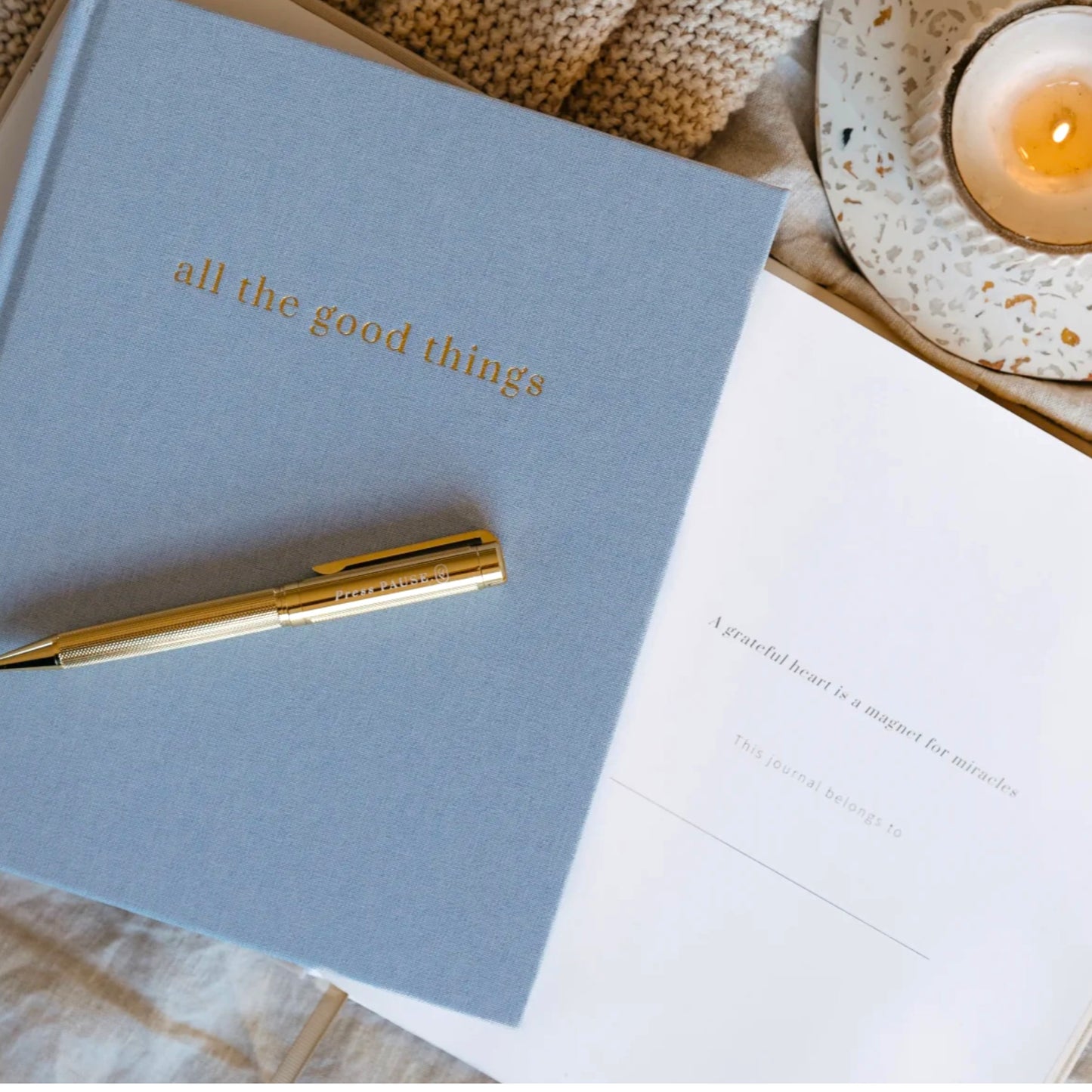 Olive + Page 'All the Good Things' Family Gratitude Journal