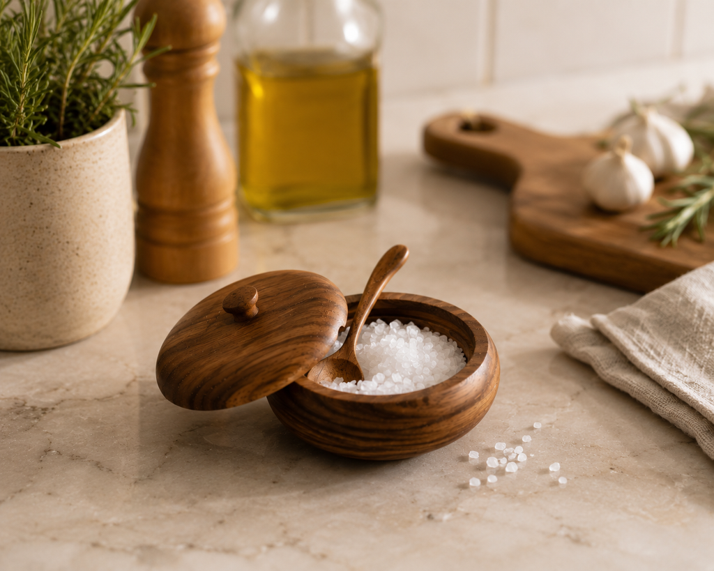 Timber Bowl + Spoon