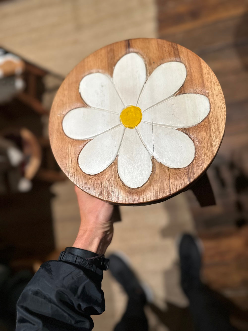 Handcrafted Wooden Stools
