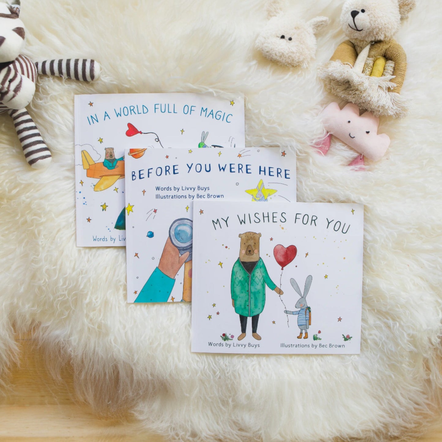 Olive + Page 'Spread the Love' Picture Books