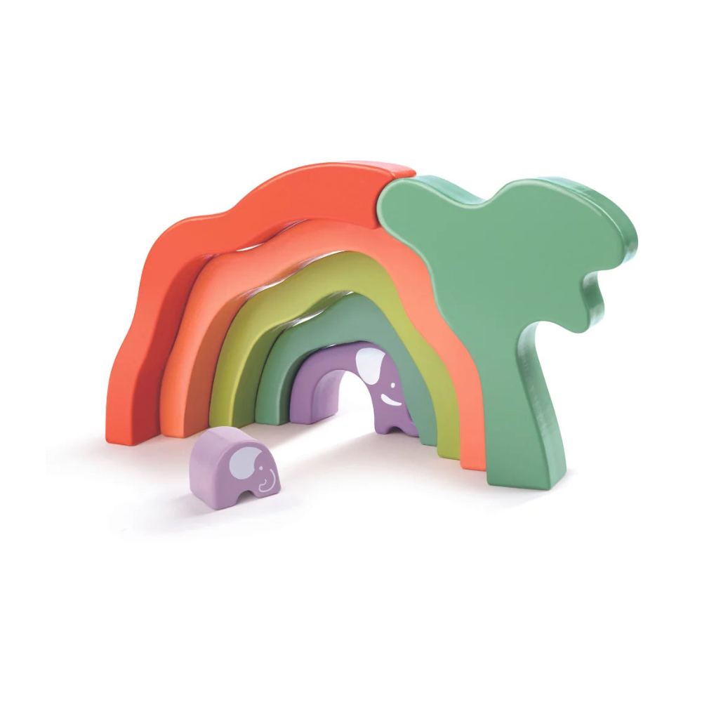 Hape Safari Elephant Stacking Blocks