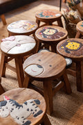 Handcrafted Wooden Stools