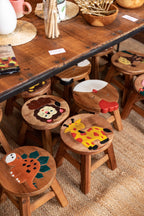 Handcrafted Wooden Stools