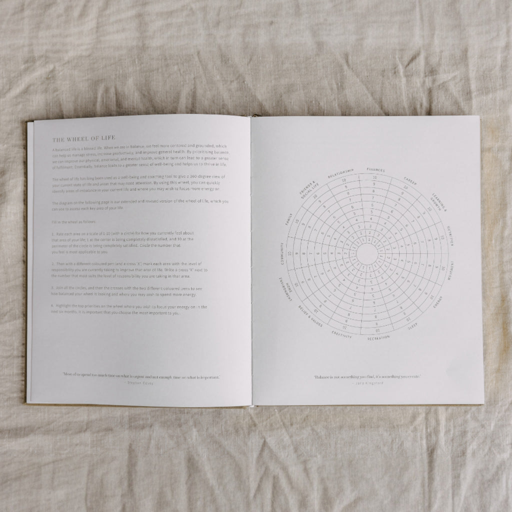 Olive + Page YOU. The Well Being Journal