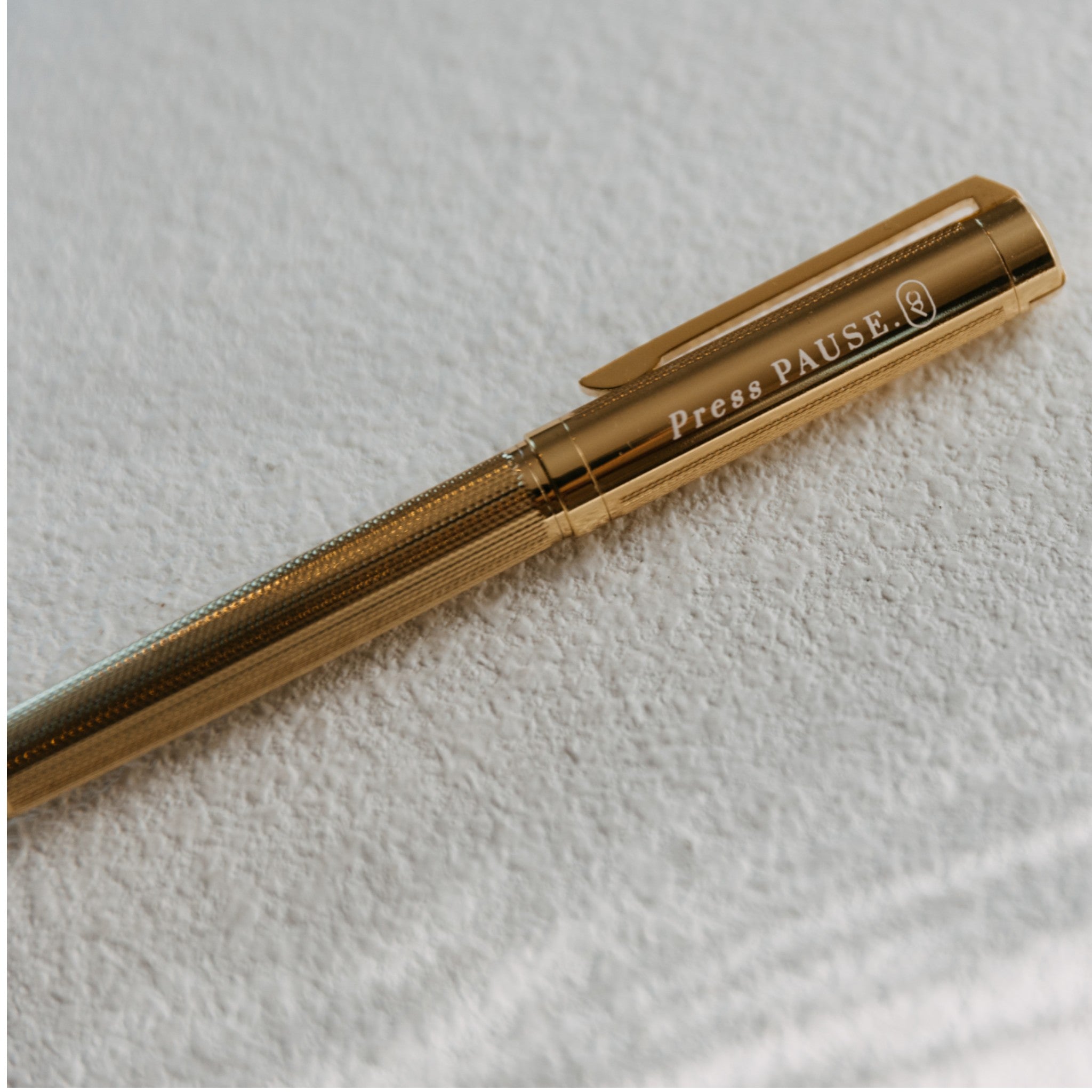 Olive + Page 'Press Pause' Luxe Pen