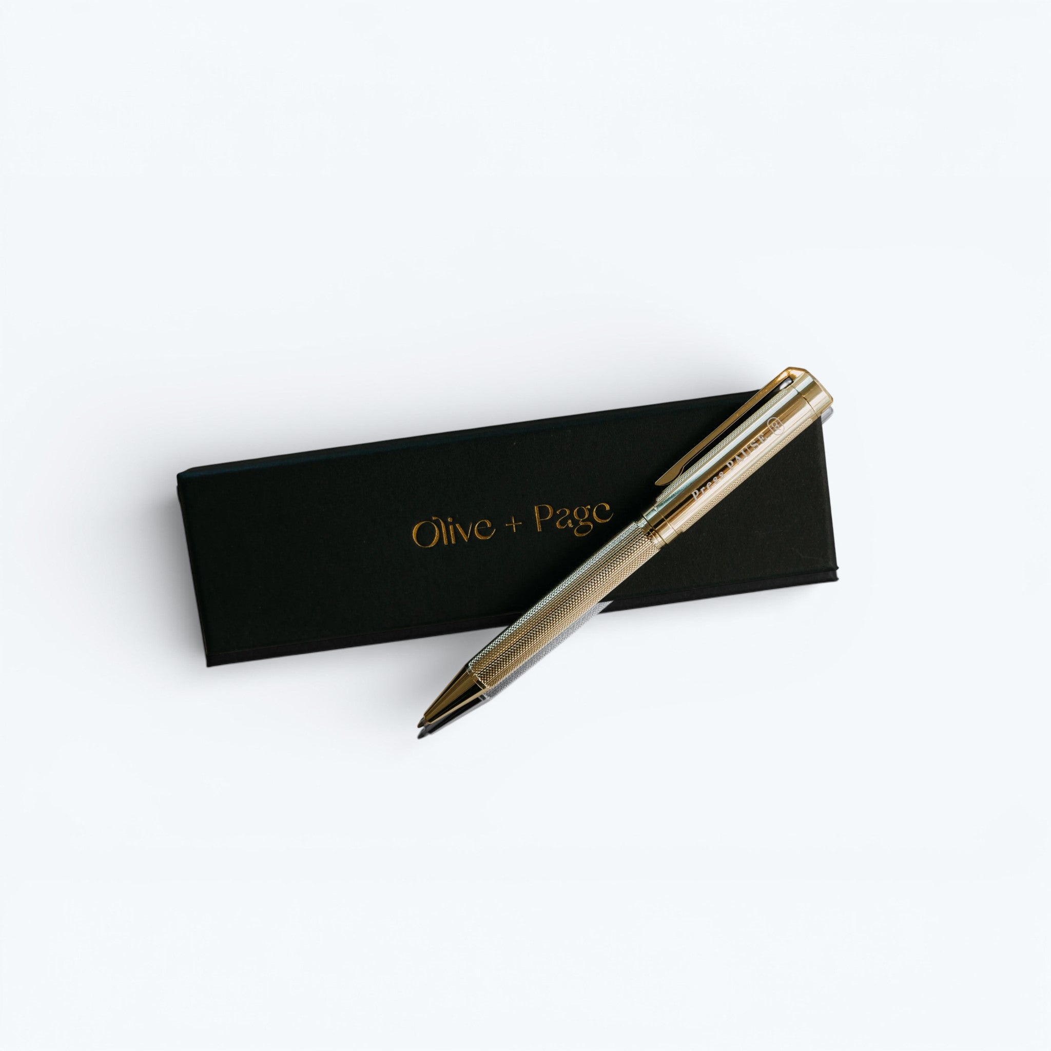 Olive + Page 'Press Pause' Luxe Pen