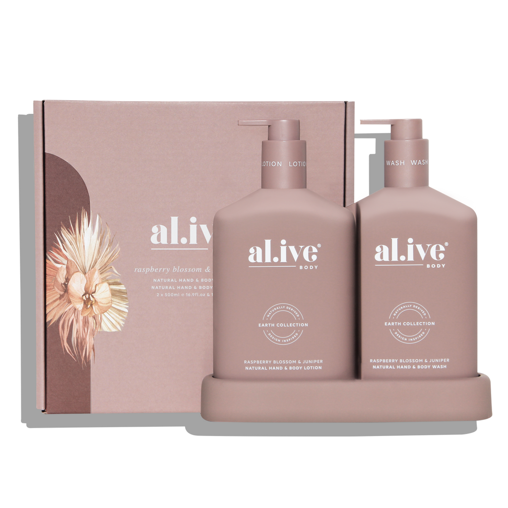 Wash & Lotion Duo - Raspberry Blossom + Juniper