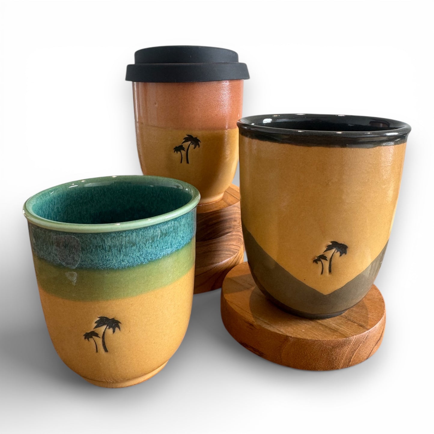 Palm Tree Keep Cup - Blush